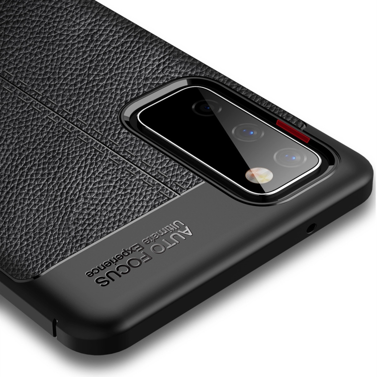 For Samsung Galaxy S20 FE 5G Litchi Texture TPU Shockproof Case(Black) For Samsung Galaxy S20 FE 5G Litchi Texture TPU Shockproof Case(Black)
