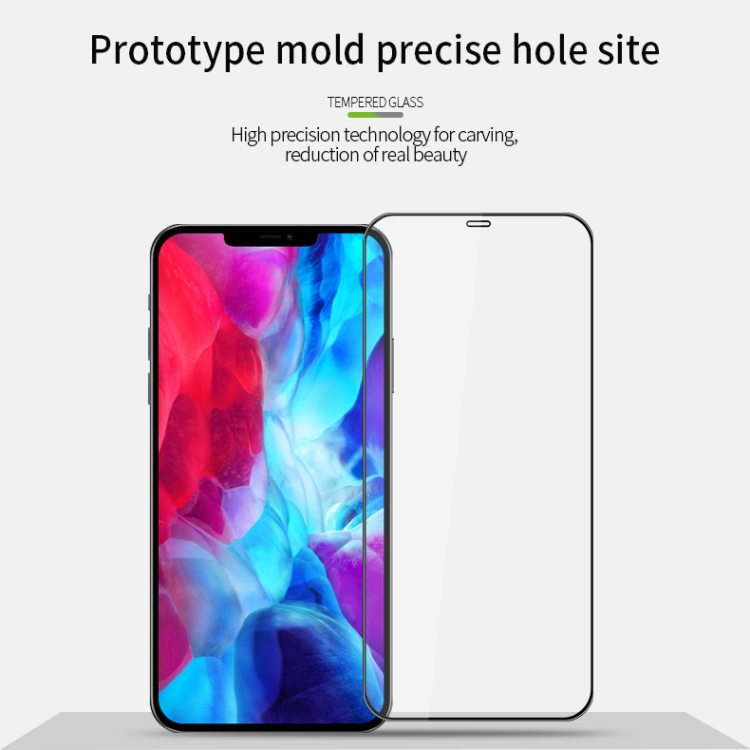 For iPhone 12 Pro Max MOFI 9H 3D Explosion-proof Curved Screen Tempered Glass Film(Black) For iPhone 12 Pro Max MOFI 9H 3D Explosion-proof Curved Screen Tempered Glass Film(Black)