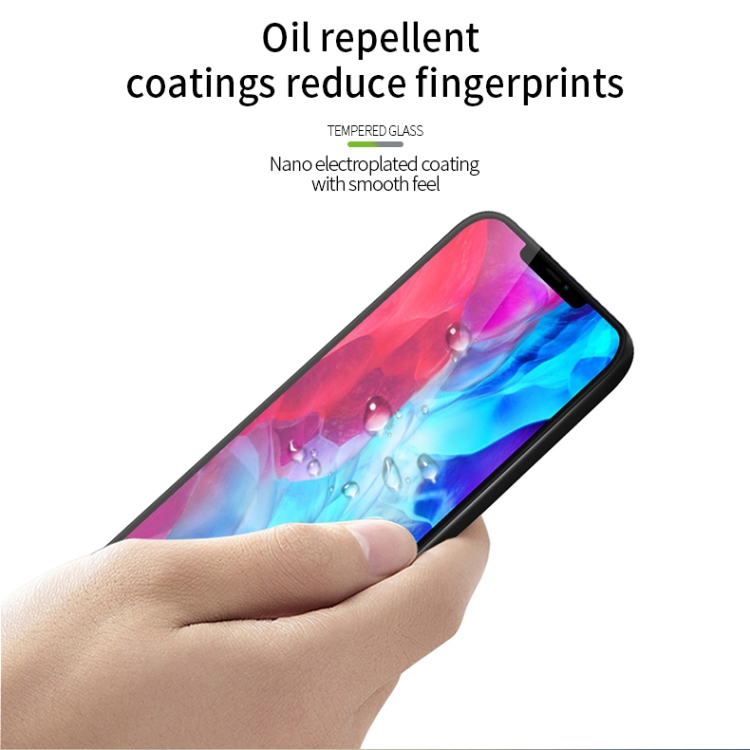 For iPhone 12 Pro Max MOFI 9H 3D Explosion-proof Curved Screen Tempered Glass Film(Black) For iPhone 12 Pro Max MOFI 9H 3D Explosion-proof Curved Screen Tempered Glass Film(Black)