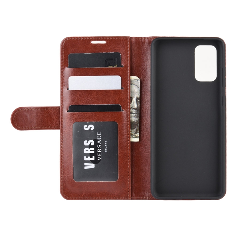 For Samsung Galaxy S20 FE 4G / 5G R64 Texture Single Horizontal Flip Protective Case with Holder & Card Slots & Wallet& Photo Frame(Brown) For Samsung Galaxy S20 FE 4G / 5G R64 Texture Single Horizontal Flip Protective Case with Holder & Card Slots & Wallet& Photo Frame(Brown)