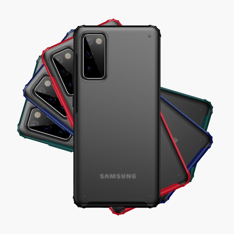 For Samsung Galaxy S20 FE 5G Four-corner Shockproof TPU + PC Protective Case(Black) For Samsung Galaxy S20 FE 5G Four-corner Shockproof TPU + PC Protective Case(Black)