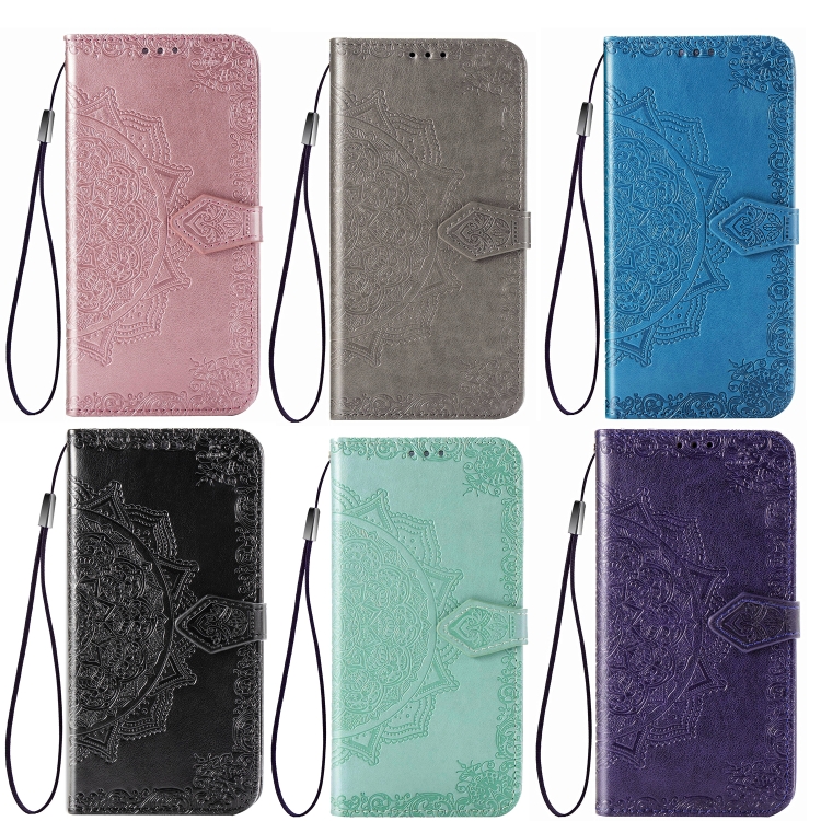For Galaxy S20 FE / S20 Lite Mandala Flower Embossed Horizontal Flip Leather Case with Bracket / Card Slot / Wallet / Lanyard(Blue) For Galaxy S20 FE / S20 Lite Mandala Flower Embossed Horizontal Flip Leather Case with Bracket / Card Slot / Wallet / Lanyard(Blue)