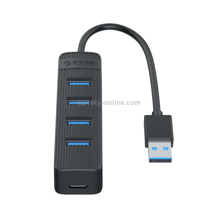 HUB USB 3.0 de 4 puertos ORICO TWU3-4A-BK - 1