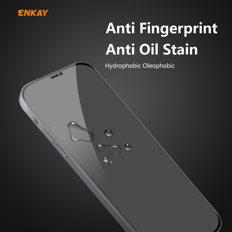 For iPhone 12 / 12 Pro 5pcs ENKAY Hat-Prince 0.26mm 9H 6D Privacy Anti-spy Full Screen Tempered Glass Film 6.1 For iPhone 12 / 12 Pro 5pcs ENKAY Hat-Prince 0.26mm 9H 6D Privacy Anti-spy Full Screen Tempered Glass Film 6.1