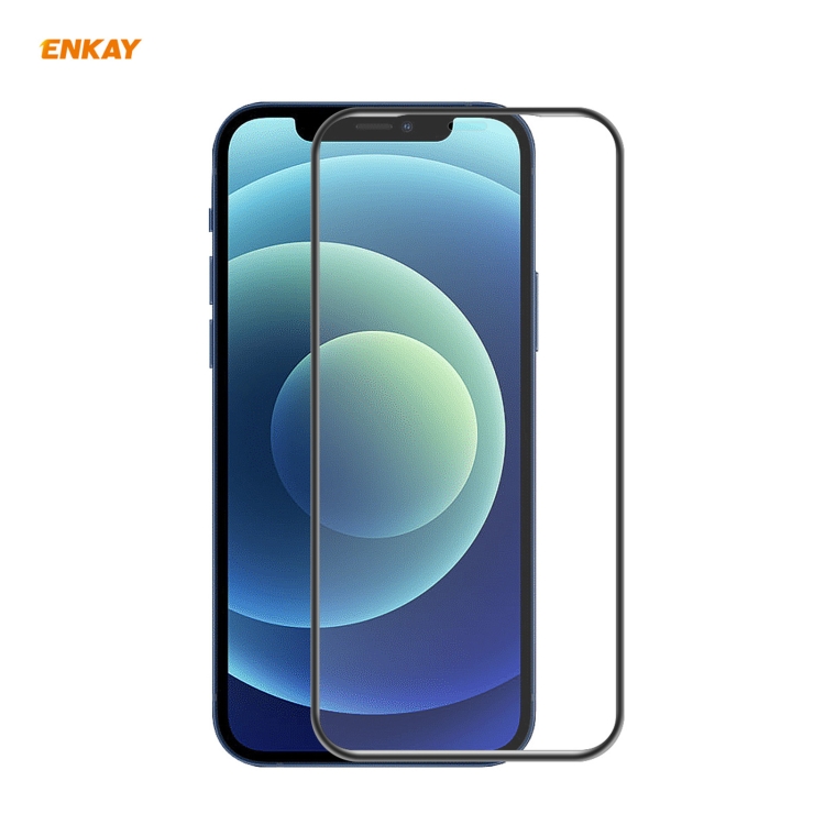 For iPhone 12 mini ENKAY Hat-Prince Anti-drop Full Glue Tempered Glass Full Screen Film Anti-fall Protector For iPhone 12 mini ENKAY Hat-Prince Anti-drop Full Glue Tempered Glass Full Screen Film Anti-fall Protector