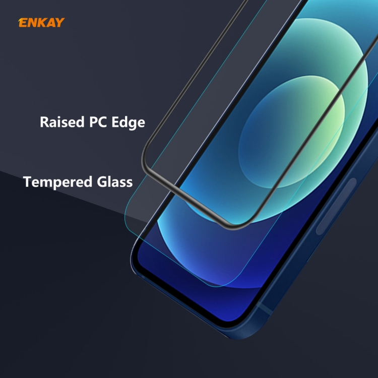 For iPhone 12 / 12 Pro 5pcs ENKAY Hat-Prince Anti-drop Full Glue Tempered Glass Full Screen Film Anti-fall Protector For iPhone 12 / 12 Pro 5pcs ENKAY Hat-Prince Anti-drop Full Glue Tempered Glass Full Screen Film Anti-fall Protector