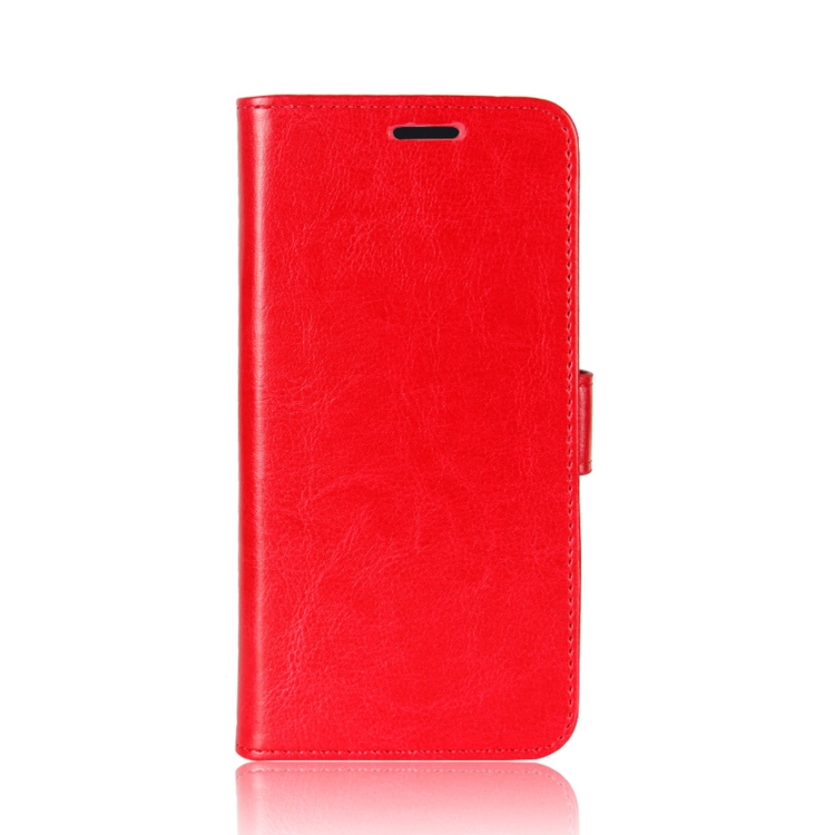 For Samsung Galaxy S21 5G R64 Texture Single Horizontal Flip Protective Case with Holder & Card Slots & Wallet& Photo Frame(Red)