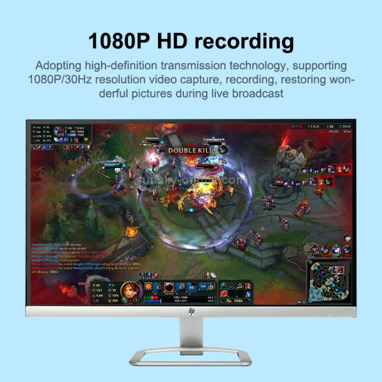 Tarjeta de captura de video HD 1080P 4K HDMI Caja de captura de video HDMI a USB 2.0 - 6
