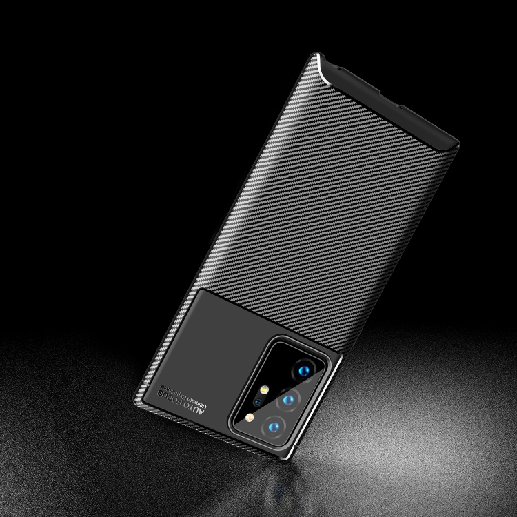 For Samsung Galaxy S21 Ultra 5G Carbon Fiber Texture Shockproof TPU Case(Black) For Samsung Galaxy S21 Ultra 5G Carbon Fiber Texture Shockproof TPU Case(Black)