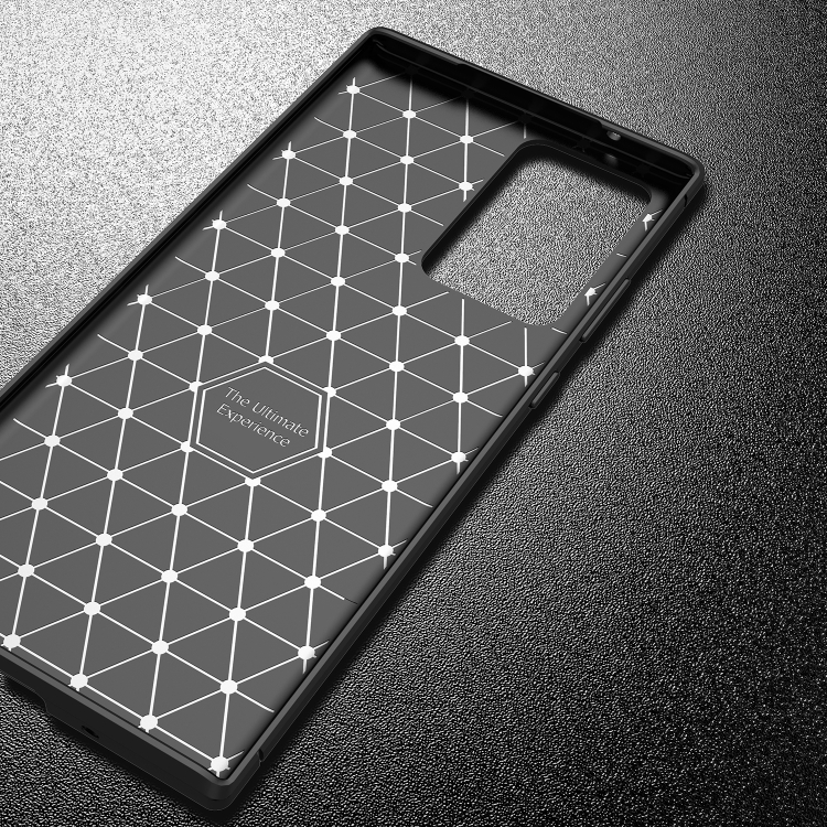 For Samsung Galaxy S21 Ultra 5G Carbon Fiber Texture Shockproof TPU Case(Black) For Samsung Galaxy S21 Ultra 5G Carbon Fiber Texture Shockproof TPU Case(Black)