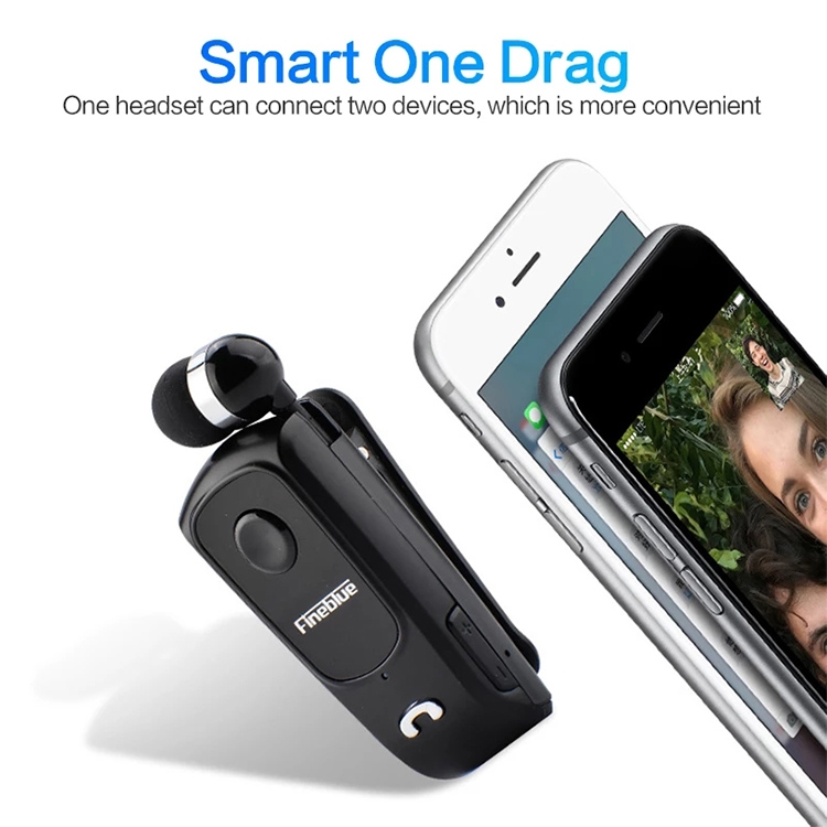 Fineblue F920 CSR4.1 Retractable Cable Caller Vibration Reminder Anti-theft Bluetooth Headset Fineblue F920 CSR4.1 Retractable Cable Caller Vibration Reminder Anti-theft Bluetooth Headset