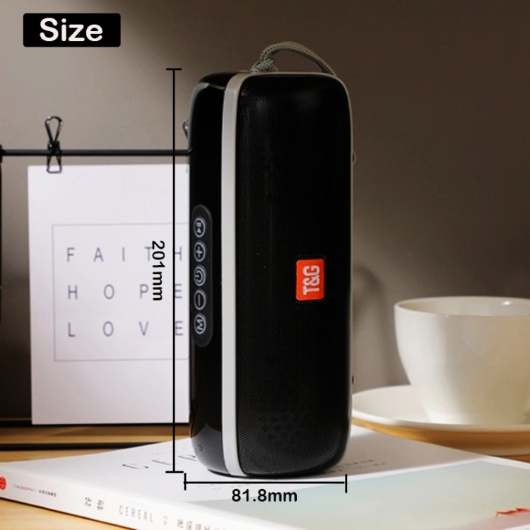 T&G TG183 TWS Mini Wireless Bluetooth Speaker, Supports AUX / USB 2.0 / FM / 32GB TF Card or Micro SD Card(Blue) T&G TG183 TWS Mini Wireless Bluetooth Speaker, Supports AUX / USB 2.0 / FM / 32GB TF Card or Micro SD Card(Blue)