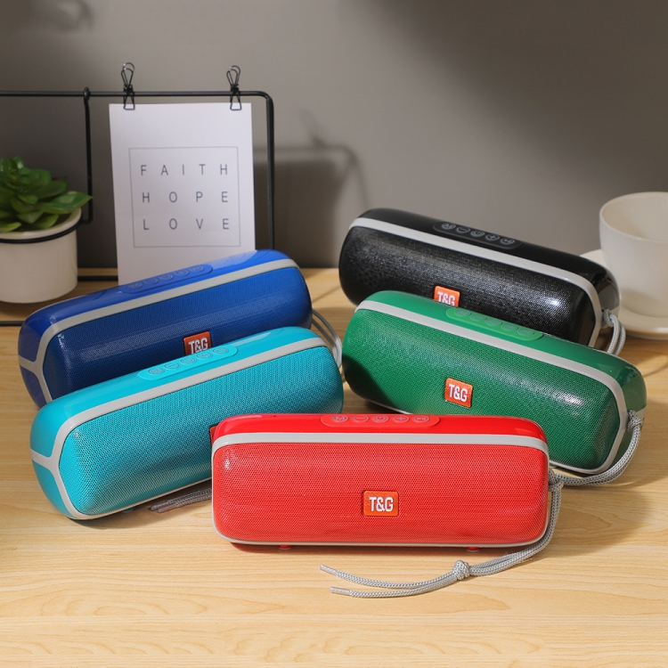 T&G TG183 TWS Mini Wireless Bluetooth Speaker, Supports AUX / USB 2.0 / FM / 32GB TF Card or Micro SD Card(Blue) T&G TG183 TWS Mini Wireless Bluetooth Speaker, Supports AUX / USB 2.0 / FM / 32GB TF Card or Micro SD Card(Blue)