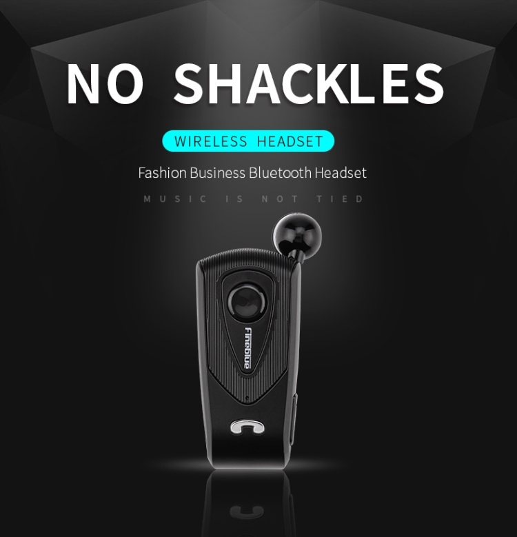 Fineblue F930 CSR4.1 Retractable Cable Caller Vibration Reminder Anti-theft Bluetooth Headset Fineblue F930 CSR4.1 Retractable Cable Caller Vibration Reminder Anti-theft Bluetooth Headset