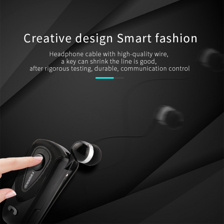 Fineblue F930 CSR4.1 Retractable Cable Caller Vibration Reminder Anti-theft Bluetooth Headset Fineblue F930 CSR4.1 Retractable Cable Caller Vibration Reminder Anti-theft Bluetooth Headset