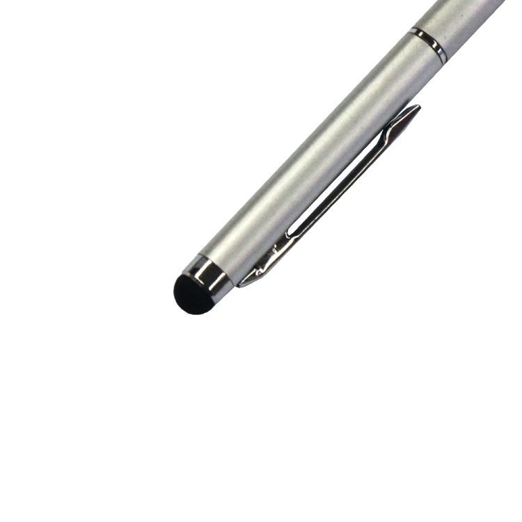 AT-18 3 in 1 Rotary Mobile Phone Touch Screen Handwriting Pen is Suitable for Apple / Huawei / Samsung(Silver) AT-18 3 in 1 Rotary Mobile Phone Touch Screen Handwriting Pen is Suitable for Apple / Huawei / Samsung(Silver)