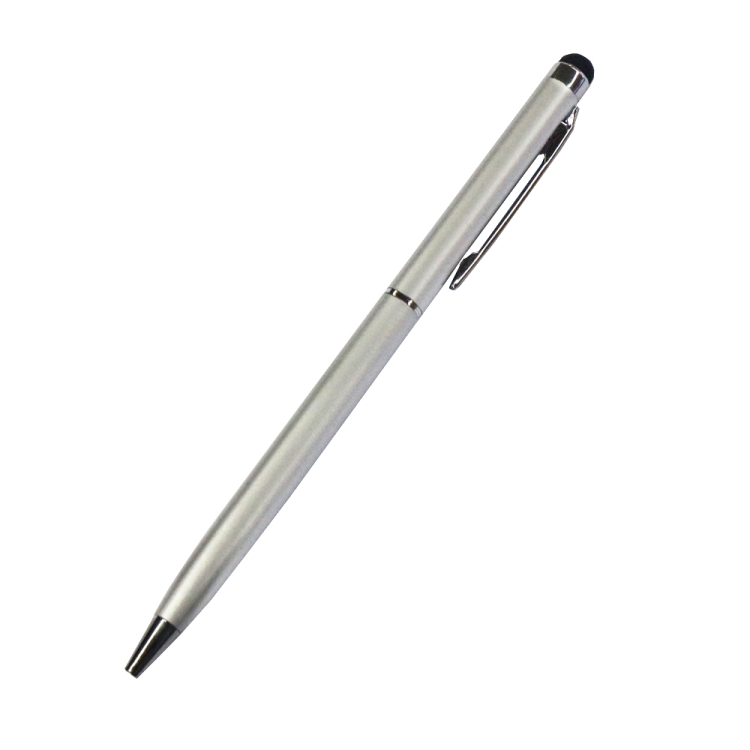 AT-18 3 in 1 Rotary Mobile Phone Touch Screen Handwriting Pen is Suitable for Apple / Huawei / Samsung(Silver) AT-18 3 in 1 Rotary Mobile Phone Touch Screen Handwriting Pen is Suitable for Apple / Huawei / Samsung(Silver)