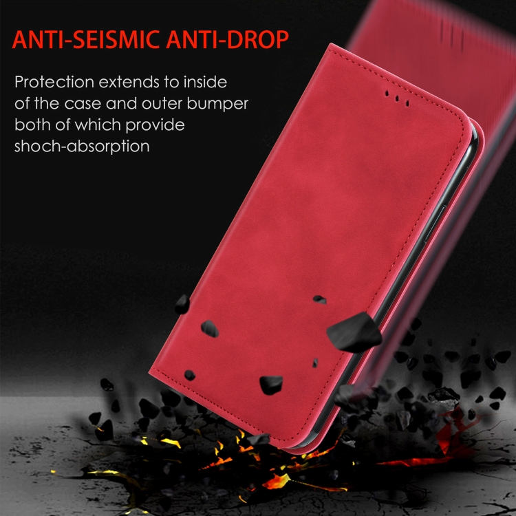 Retro Skin Feel Business Magnetic Horizontal Flip Leather Case With Holder & Card Slots & Wallet & Photo Frame For Samsung Galaxy S20 FE(Red) Retro Skin Feel Business Magnetic Horizontal Flip Leather Case With Holder & Card Slots & Wallet & Photo Frame For Samsung Galaxy S20 FE(Red)