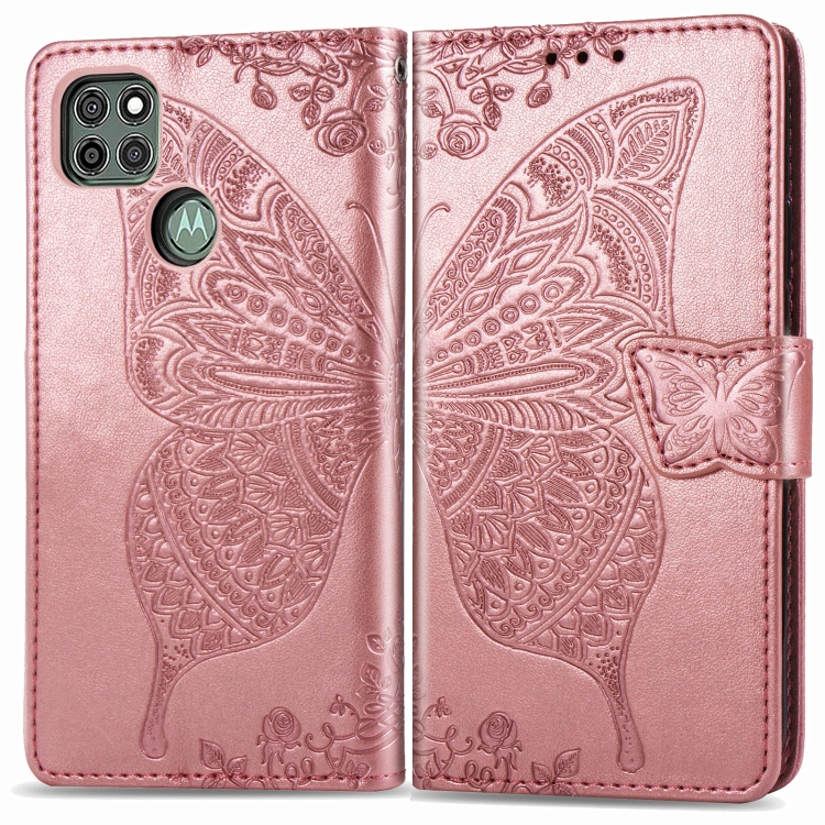 Compre Para Motorola Moto G73 5G Teléfono de Cuero Funda de la Carcasa Del  Teléfono de la Billetera - Oro Rosa en China