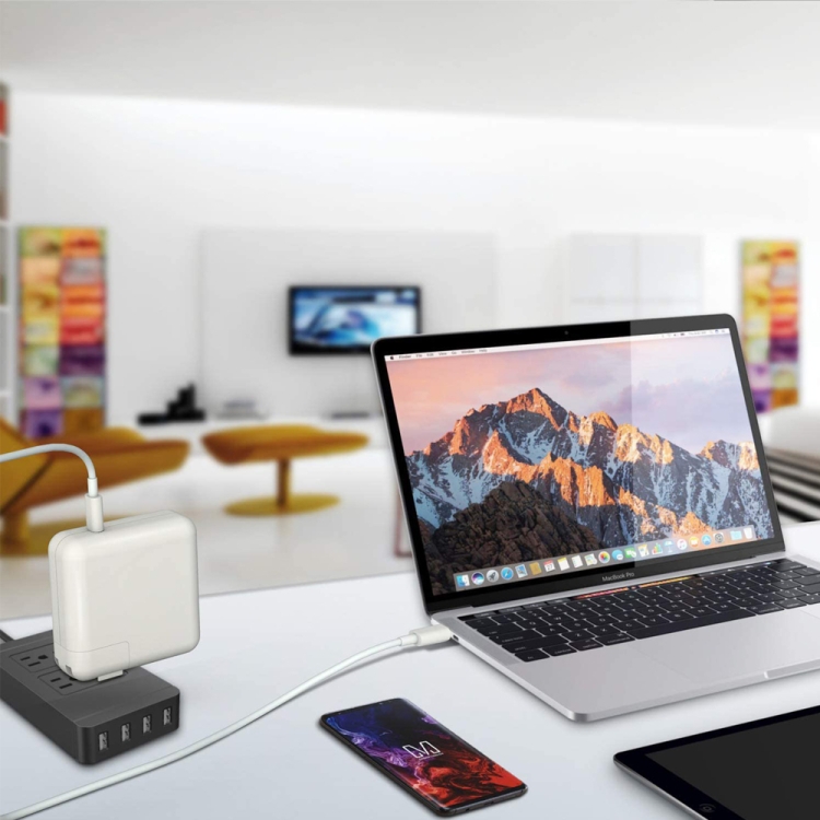 PD-87W 87W PD USB-C / Type-C Notebook Power Adapter for MacBook Pro 15 inch (A1706) / (A1707) / (A1708) / (A1719), Plug Size:US Plug PD-87W 87W PD USB-C / Type-C Notebook Power Adapter for MacBook Pro 15 inch (A1706) / (A1707) / (A1708) / (A1719), Plug Size:US Plug