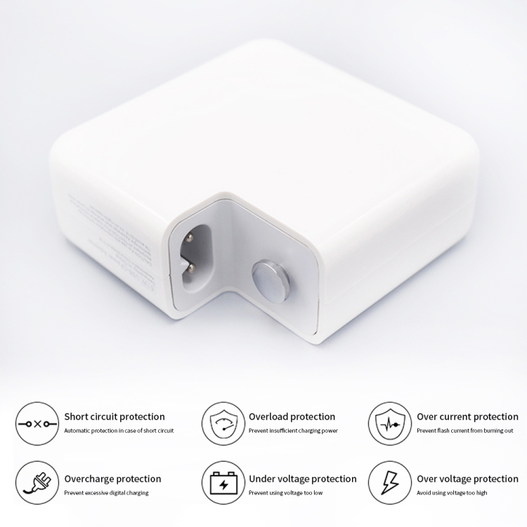 PD-96W 96W PD USB-C / Type-C Laptop Power Adapter for MacBook Pro 16 inch (A2141), Plug Size:US Plug PD-96W 96W PD USB-C / Type-C Laptop Power Adapter for MacBook Pro 16 inch (A2141), Plug Size:US Plug