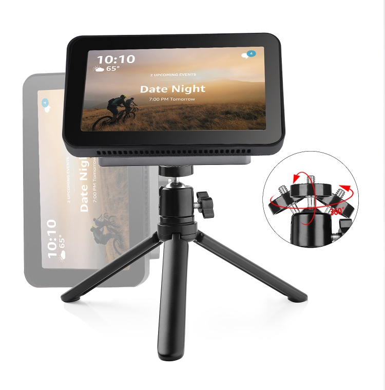 For Smart Speaker With Screen Echo Show 8 With Magnetic 360 Degrees Adjustable Rotating Holder Set For Smart Speaker With Screen Echo Show 8 With Magnetic 360 Degrees Adjustable Rotating Holder Set