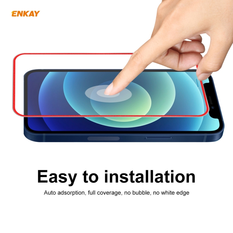 For iPhone 12 / 12 Pro 10pcs ENKAY Hat-Prince 0.2mm 9H Titanium Alloy Curved Edge Explosion-proof Tempered Glass Full Coverage Screen Protector(Red) For iPhone 12 / 12 Pro 10pcs ENKAY Hat-Prince 0.2mm 9H Titanium Alloy Curved Edge Explosion-proof Tempered Glass Full Coverage Screen Protector(Red)