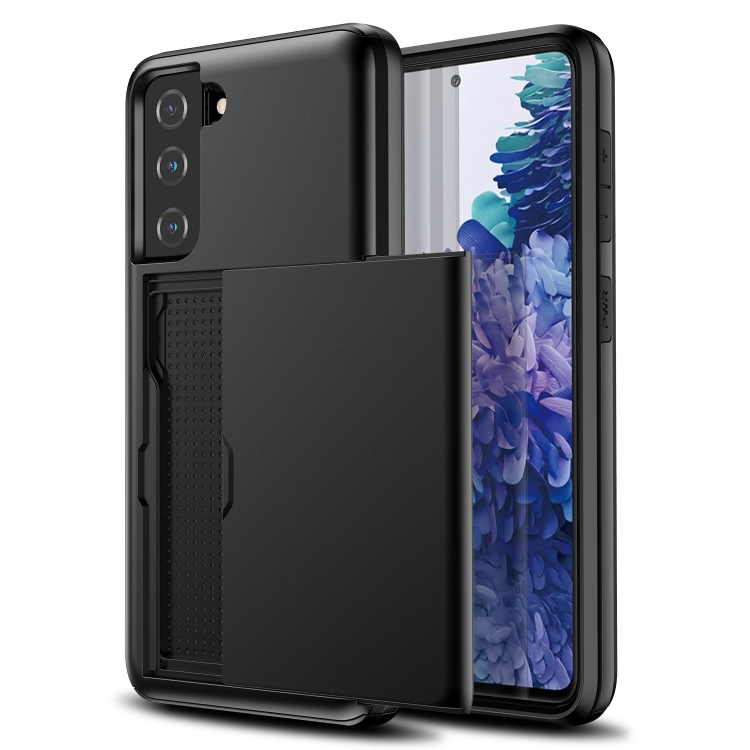 For Samsung Galaxy S21 5G Shockproof Armor Protective Case with Card Slot(Black) For Samsung Galaxy S21 5G Shockproof Armor Protective Case with Card Slot(Black)