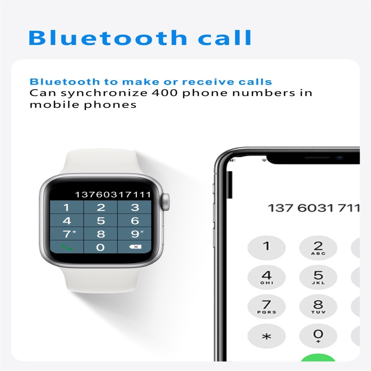 Q520 Reloj inteligente con pantalla a color de 1,54 pulgadas, resistente al  agua, correa de