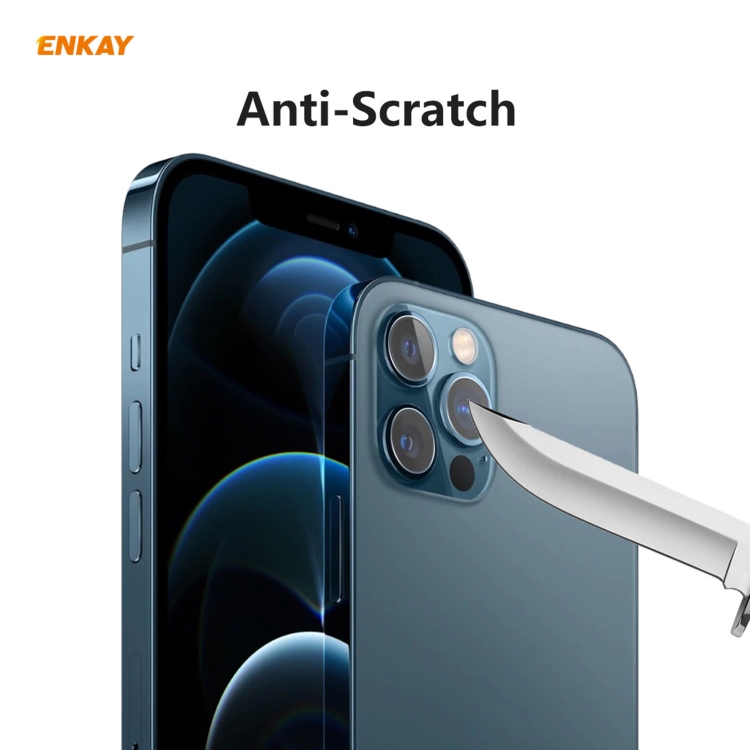 1 Set For iPhone 12 Pro / 12 Pro Max ENKAY Hat-Prince 0.2mm 9H 2.15D Round Edge Rear Camera Lens Tempered Glass Film 3pcs/Set 1 Set For iPhone 12 Pro / 12 Pro Max ENKAY Hat-Prince 0.2mm 9H 2.15D Round Edge Rear Camera Lens Tempered Glass Film 3pcs/Set