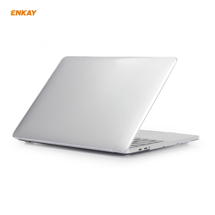ENKAY 3 in 1 Crystal Laptop Protective Case + EU Version TPU Keyboard Film + Anti-dust Plugs Set for MacBook Pro 16 inch A2141 (with Touch Bar)(Transparent) ENKAY 3 in 1 Crystal Laptop Protective Case + EU Version TPU Keyboard Film + Anti-dust Plugs Set for MacBook Pro 16 inch A2141 (with Touch Bar)(Transparent)
