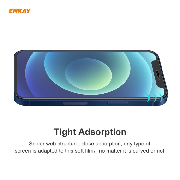 10 PCS ENKAY Hat-Prince 0.1mm 3D Full Screen Protector Explosion-proof Hydrogel Film For iPhone 12 / 12 Pro 10 PCS ENKAY Hat-Prince 0.1mm 3D Full Screen Protector Explosion-proof Hydrogel Film For iPhone 12 / 12 Pro