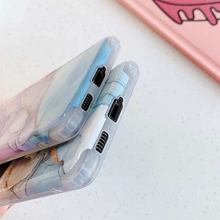 For Samsung Galaxy S21 Ultra 5G Four Corners Anti-Shattering Flow Gold Marble IMD Phone Back Cover Case(Pulper Blue LD3) For Samsung Galaxy S21 Ultra 5G Four Corners Anti-Shattering Flow Gold Marble IMD Phone Back Cover Case(Pulper Blue LD3)