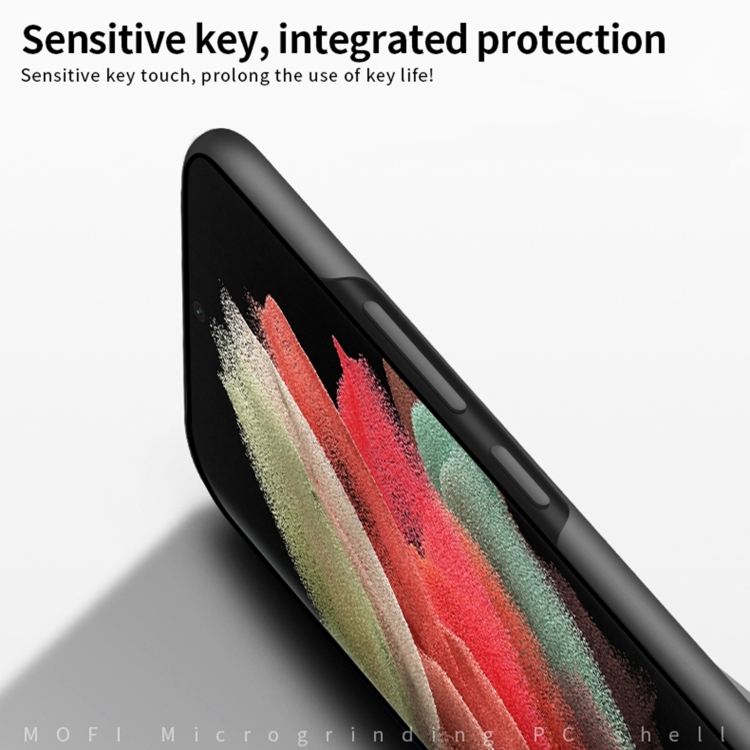 For Samsung Galaxy S21 Ultra 5G MOFI Frosted PC Ultra-thin Hard Case(Black) For Samsung Galaxy S21 Ultra 5G MOFI Frosted PC Ultra-thin Hard Case(Black)