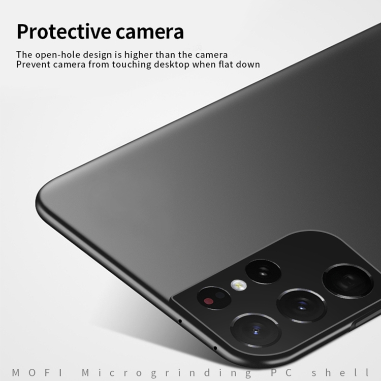 For Samsung Galaxy S21 Ultra 5G MOFI Frosted PC Ultra-thin Hard Case(Black) For Samsung Galaxy S21 Ultra 5G MOFI Frosted PC Ultra-thin Hard Case(Black)