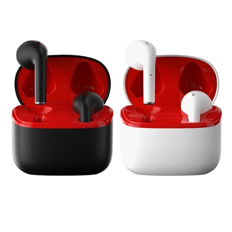 JM12 TWS Earphone Bluetooth 5.0 Touch Control Stereo Bass Sport Wireless Earphone With Mic(White)