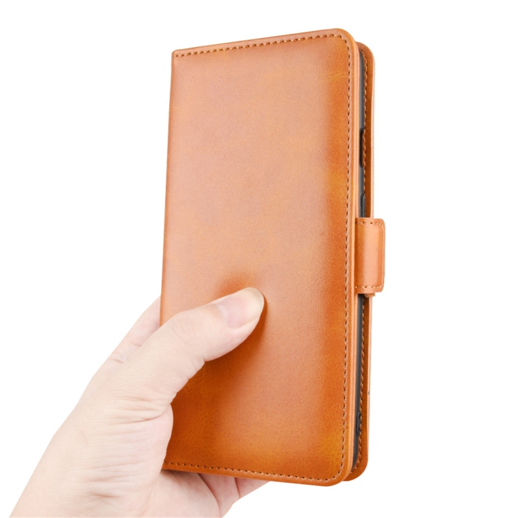 For Samsung Galaxy S21 Ultra 5G Dual-side Magnetic Buckle Horizontal Flip Leather Case with Holder & Card Slots & Wallet(Brown) For Samsung Galaxy S21 Ultra 5G Dual-side Magnetic Buckle Horizontal Flip Leather Case with Holder & Card Slots & Wallet(Brown)