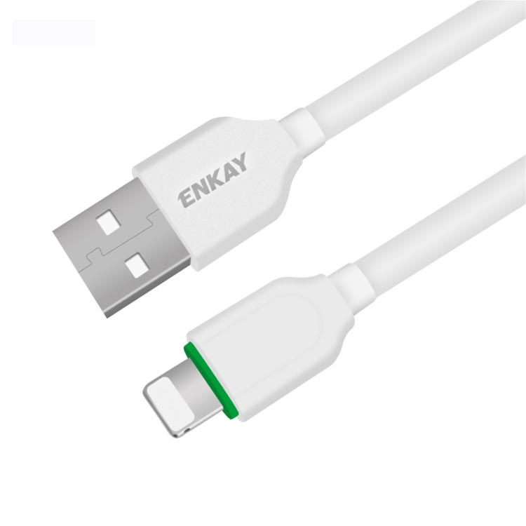 Hat-Prince ENKAY ENK-CB206 USB to 8 Pin Quick Charging Cable, Length: 1m Hat-Prince ENKAY ENK-CB206 USB to 8 Pin Quick Charging Cable, Length: 1m