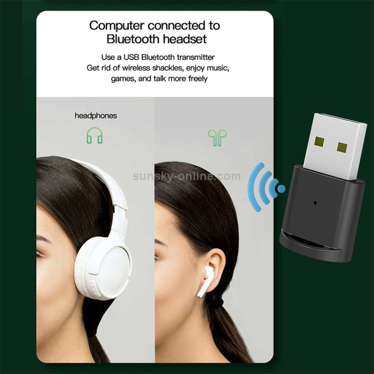 B53 USB Bluetooth 5.0 Audio Transmitter TV Computer Transmitter B53 USB Bluetooth 5.0 Audio Transmitter TV Computer Transmitter