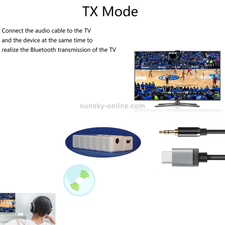 JD-E8 Bluetooth 5.0 3-in-1 Bluetooth Adapter TX/RX/PC JD-E8 Bluetooth 5.0 3-in-1 Bluetooth Adapter TX/RX/PC