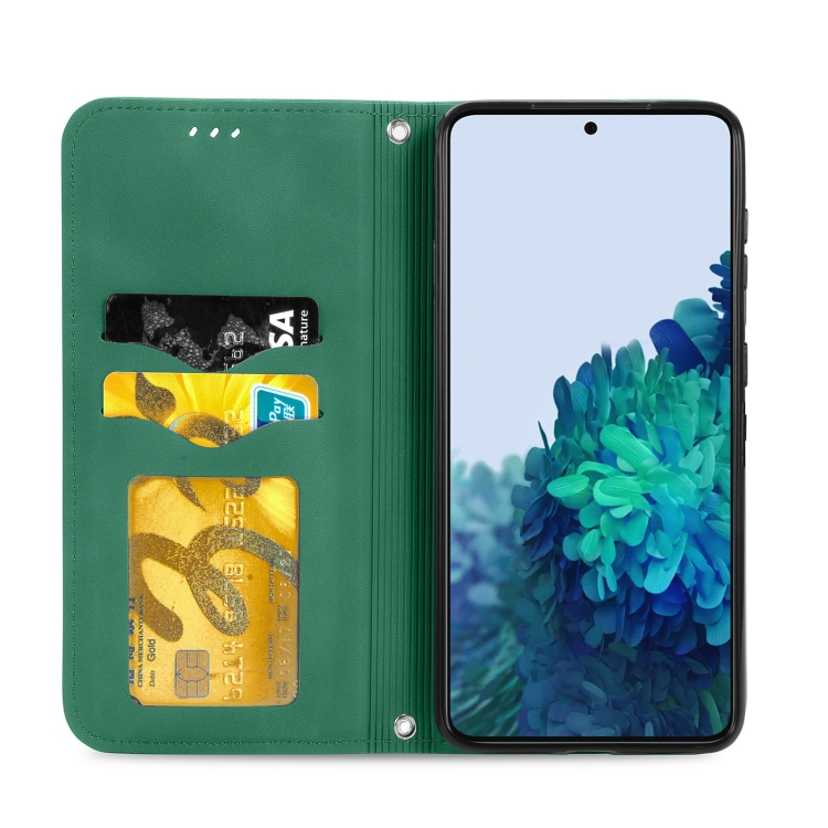 For Samsung Galaxy S21 Plus Retro Skin Feel Business Magnetic Horizontal Flip Leather Case with Holder & Card Slots & Wallet & Photo Frame(Green) For Samsung Galaxy S21 Plus Retro Skin Feel Business Magnetic Horizontal Flip Leather Case with Holder & Card Slots & Wallet & Photo Frame(Green)
