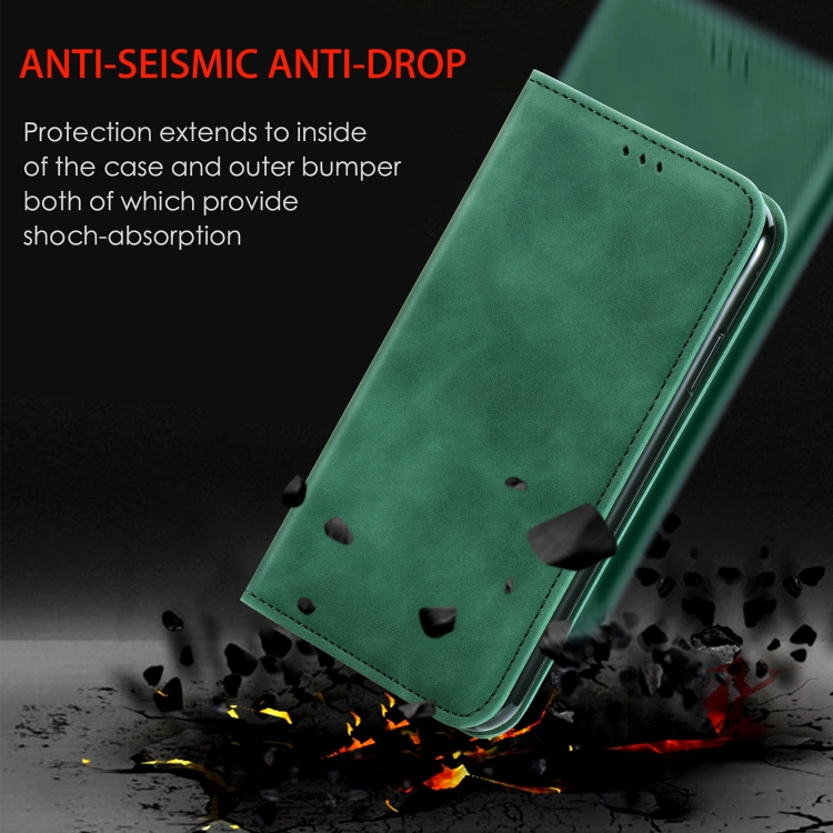 For Samsung Galaxy S21 Plus Retro Skin Feel Business Magnetic Horizontal Flip Leather Case with Holder & Card Slots & Wallet & Photo Frame(Green) For Samsung Galaxy S21 Plus Retro Skin Feel Business Magnetic Horizontal Flip Leather Case with Holder & Card Slots & Wallet & Photo Frame(Green)
