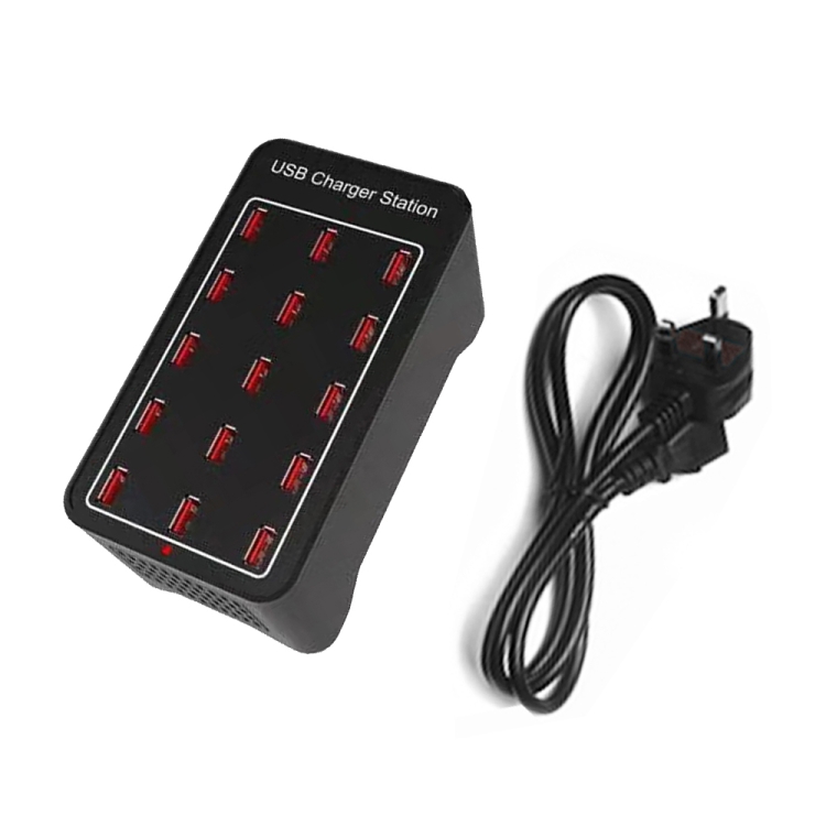 XLD-A7 100W 15 USB Ports Fast Charger Station Smart Charger, AC 110-240V, Plug Size:UK Plug XLD-A7 100W 15 USB Ports Fast Charger Station Smart Charger, AC 110-240V, Plug Size:UK Plug