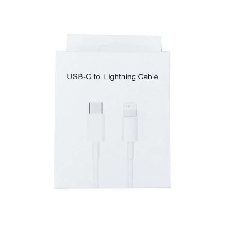XJ-61 12W USB-C / Type-C to 8 Pin PD Fast Charging Cable, Cable Length:2m XJ-61 12W USB-C / Type-C to 8 Pin PD Fast Charging Cable, Cable Length:2m