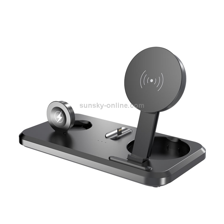 UV-06 3 in 1 Double Folding Wireless Charger for iPhone & Watch & Airpods UV-06 3 in 1 Double Folding Wireless Charger for iPhone & Watch & Airpods