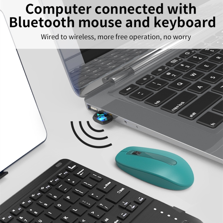 JD-08T Computer Wireless USB Bluetooth 5.0 Adapter JD-08T Computer Wireless USB Bluetooth 5.0 Adapter