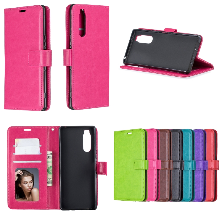 For Samsung Galaxy S21 Ultra Crazy Horse Texture Horizontal Flip Leather Case with Holder & Card Slots & Wallet & Photo Frame(Purple) For Samsung Galaxy S21 Ultra Crazy Horse Texture Horizontal Flip Leather Case with Holder & Card Slots & Wallet & Photo Frame(Purple)