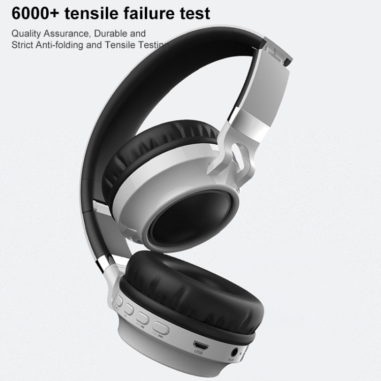 BD01 Colorful LED Bluetooth 5.0 Headphones Foldable Wireless HiFi Stereo Headset with Mic, Support TF Card / 3.5mm AUX(Black) BD01 Colorful LED Bluetooth 5.0 Headphones Foldable Wireless HiFi Stereo Headset with Mic, Support TF Card / 3.5mm AUX(Black)