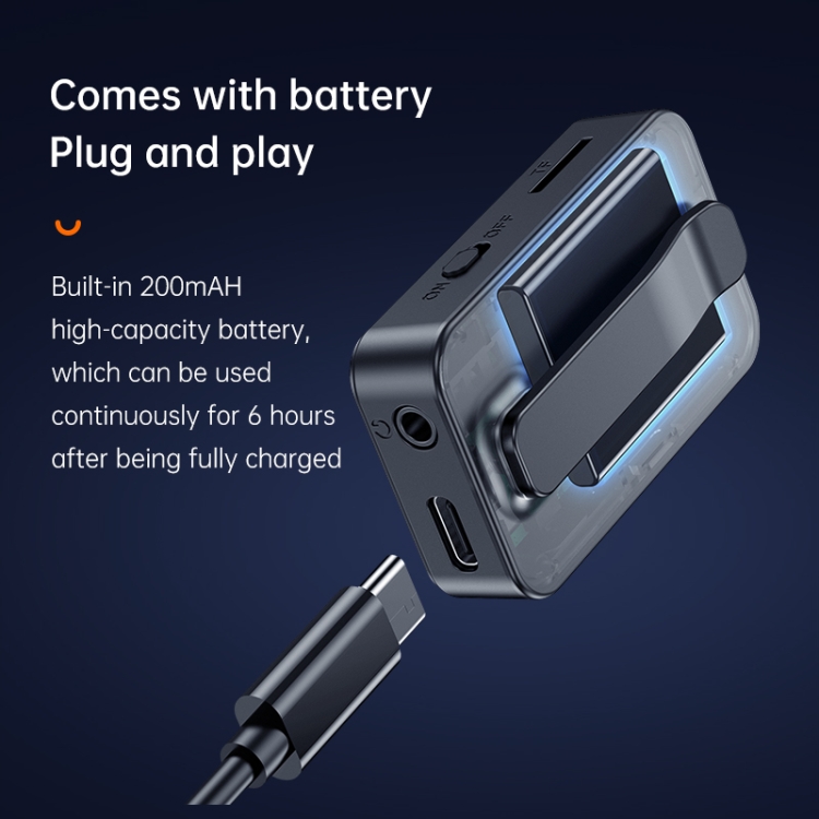 C33 Bluetooth 5.0 Audio Receiver Transmitter Portable MP3 Player with LCD Display Support Remote Control Camera C33 Bluetooth 5.0 Audio Receiver Transmitter Portable MP3 Player with LCD Display Support Remote Control Camera