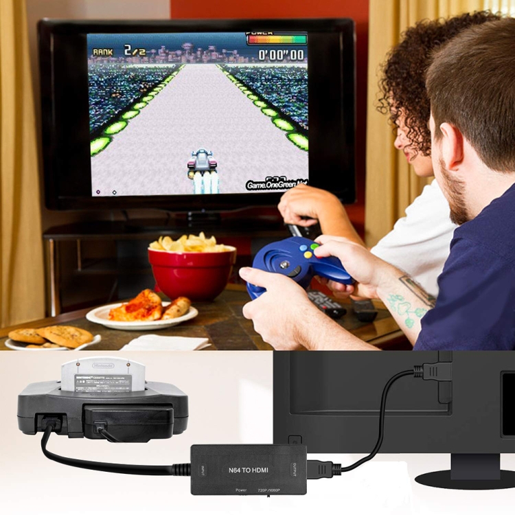 Adaptateur de câble HDMI pour Nintendo 64, convertisseur N64 vers